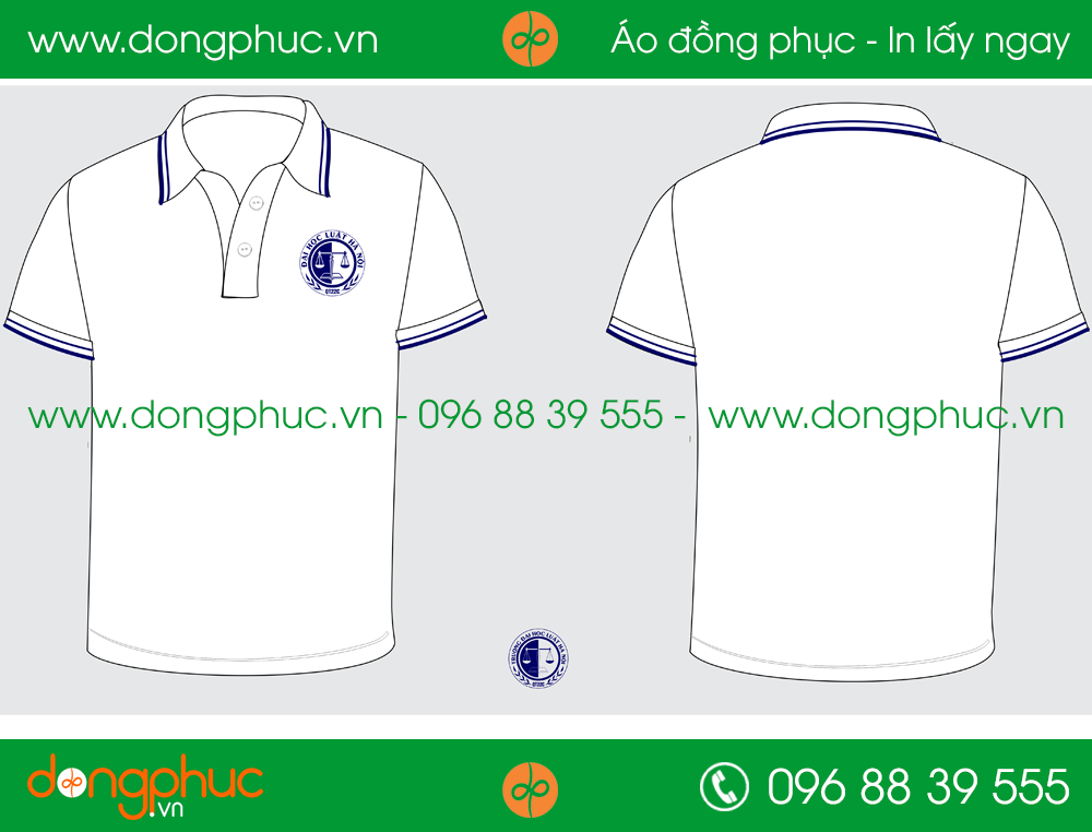 Áo phông đồng phục ĐH Luật hà nội